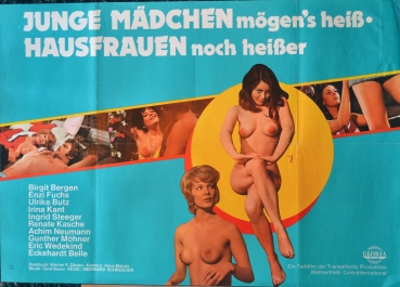 Junge Mädchen mögens heiß