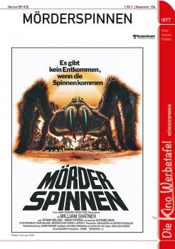 Kinowerbetafel #156 - Mörderspinnen