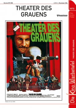 Kinowerbetafel #284 - Theater des Grauens