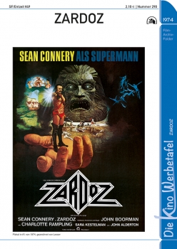 Kinowerbetafel #290 - Zardoz