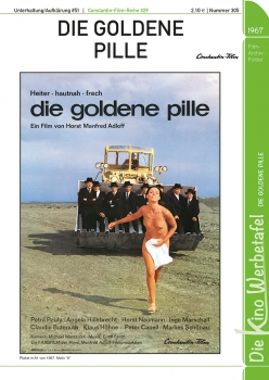 Kinowerbetafel #305 - Die goldene Pille