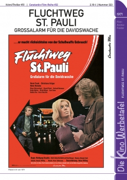 Kinowerbetafel #323 - Fluchtweg St. Pauli