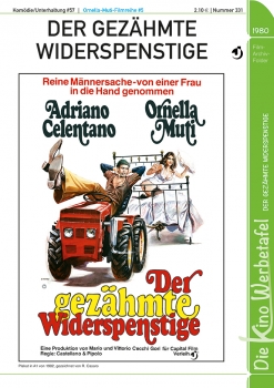 Kinowerbetafel #331 - Der gezähmte Widerspenstige
