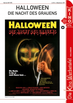 Kinowerbetafel #377 - Halloween