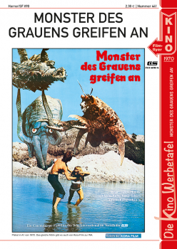 Kinowerbetafel #441 - Monster des Grauens greifen an