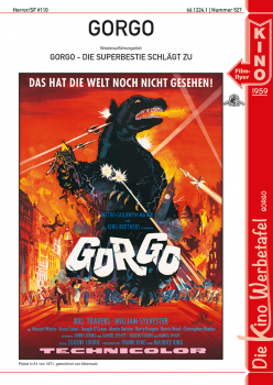 Kinowerbetafel #527 - Gorgo