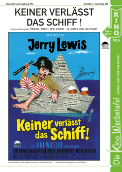 Kinowerbetafel #549 - Keiner verlässt das Schiff!