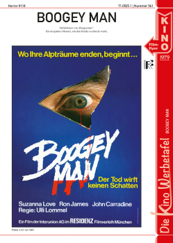 Kinowerbetafel #561 - Boogey Man