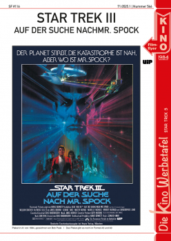 Kinowerbetafel #566 - Star Trek III