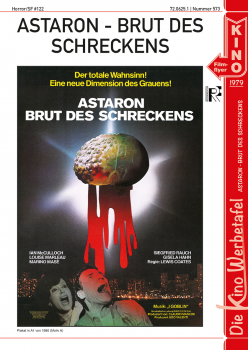 Kinowerbetafel #573 - Astaron Brut des Schreckens