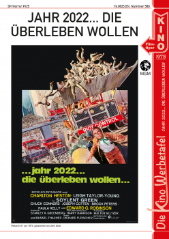 Kinowerbetafel #588 - Jahr 2022... die überleben wollen