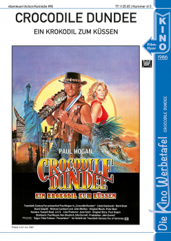 Kinowerbetafel #613 - Crocodile Dundee