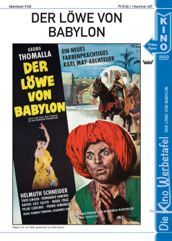 Kinowerbetafel #637 - Der Löwe von Babylon