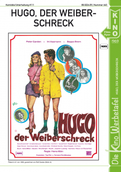 Kinowerbetafel #643 - Hugo, der Weiberschreck