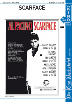 Kinowerbetafel #655 - Scarface