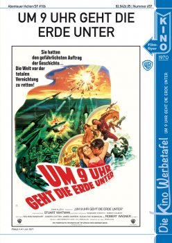 Kinowerbetafel #657 - Um 9 Uhr geht die Erde unter
