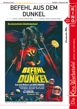 Kinowerbetafel #659 - Befehl aus dem Dunkel