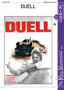 Kinowerbetafel #666 - Duell