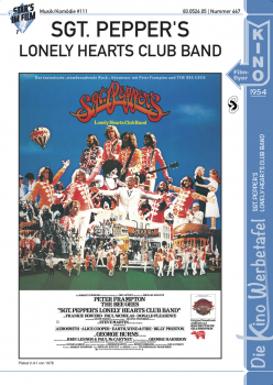 Kinowerbetafel #667 - Sgt. Pepper's Lonely Hearts Club Band