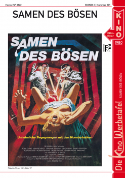 Kinowerbetafel #671 - Samen des Bösen
