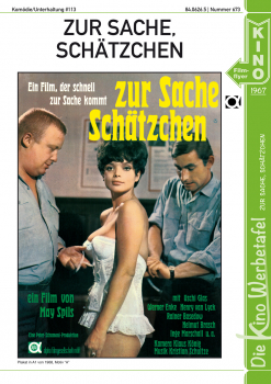 Kinowerbetafel #673 - Zur Sache Schätzchen