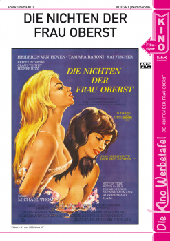 Kinowerbetafel #684 - Der Nichten der Frau Oberst