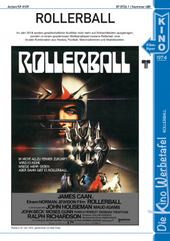 Kinowerbetafel #688 - Rollerball