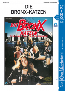 Kinowerbetafel #689 - Die Bronx-Katzen