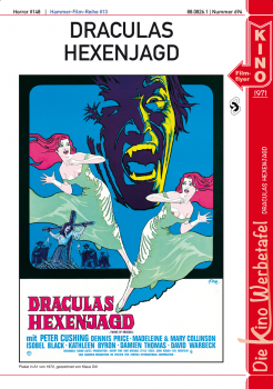 Kinowerbetafel #694 - Draculas Hexenjagd