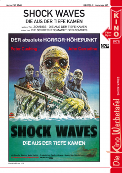 Kinowerbetafel #697 - Shock Waves