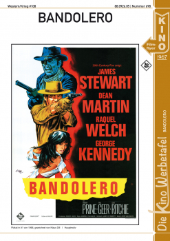 Kinowerbetafel #698 - Bandolero