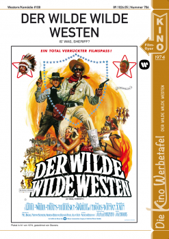 Kinowerbetafel #706 - Der wilde wilde Westen