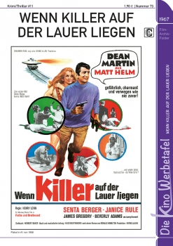 Kinowerbetafel #73 - Wenn Killer auf der lauer liegen