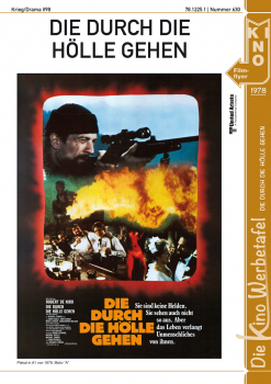 Kinowerbetafel #630 - Die durch die Hölle gehen