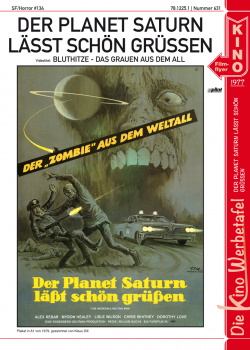 Kinowerbetafel #631 - Planet Saturn läßt schön grüßen