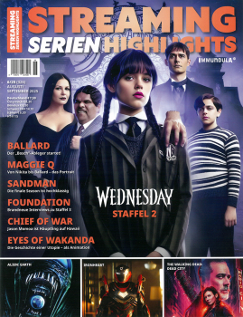 Streaming Serien-Highlights 6/25 (326) Wednesday