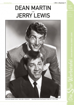 Star-Werbetafel #7 - Dean Martin & Jerry Lewis