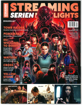 Streaming Serien-Highlights 9/25 (329) Stranger Things 5