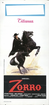 Zorro - Alain Delon (Locandina)