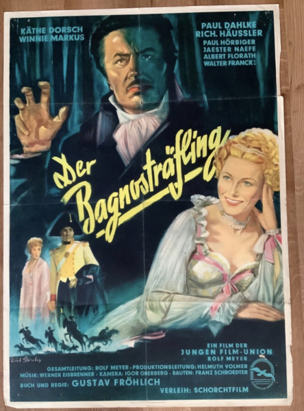 Der Bagnosträfling (Originalplakat in ca. A1)