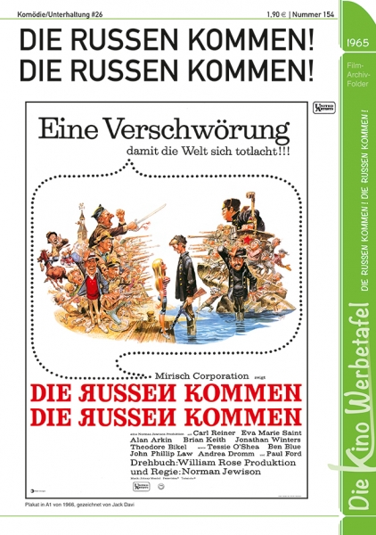 Kinowerbetafel #154 - Die Russen kommen! Die Russen kommen!