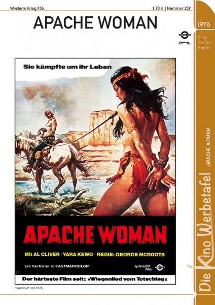 Kinowerbetafel #259 - Apache Woman