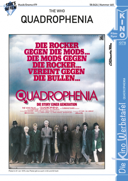 Kinowerbetafel #460 - Quadrophenia