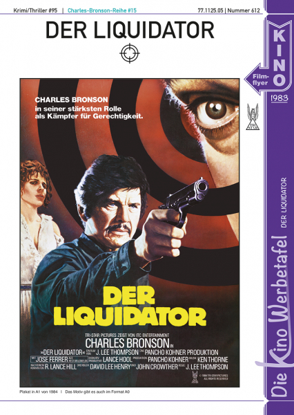 Kinowerbetafel #612 - Der Liquidator