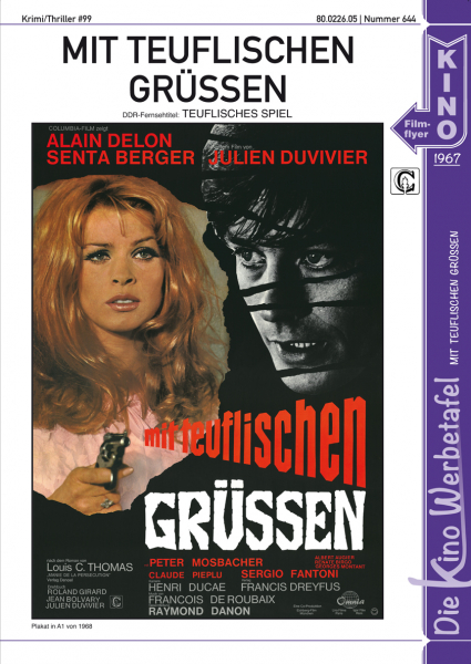 Kinowerbetafel #644 - Mit teuflischen Grüssen