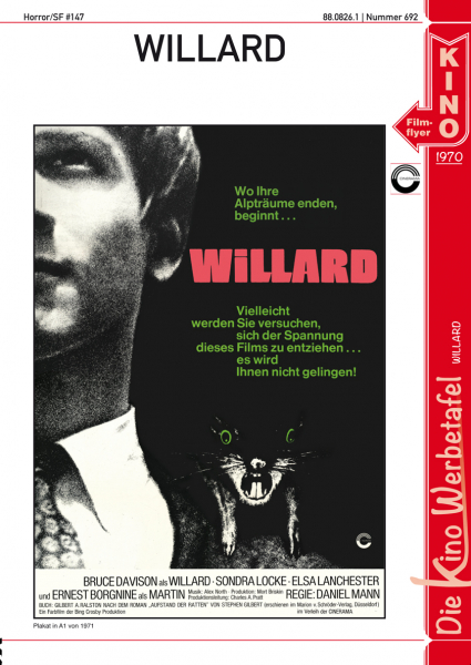 Kinowerbetafel #692 - Willard