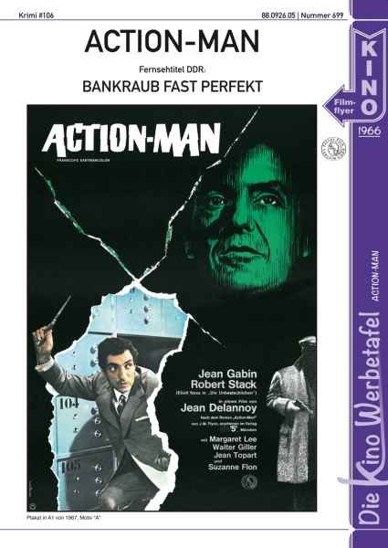 Kinowerbetafel #699 - Action Man