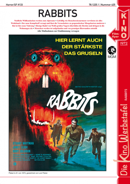 Kinowerbetafel #625 - Rabbits