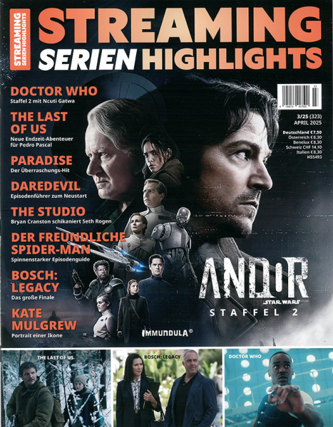 Streaming Serien-Highlights 3/25 (323) Star Wars Andor