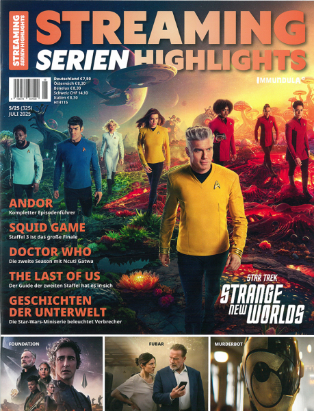Streaming Serien-Highlights 5/25 (325) Star Trek Strange New World